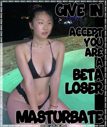 give in accept you are a beta loser