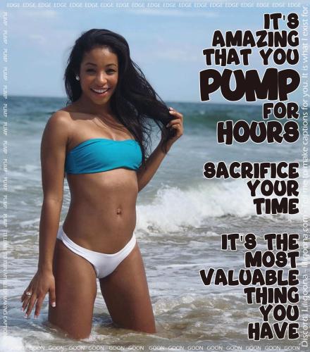 its amazing that you pump for hours