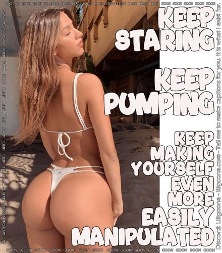 keep staring keep pumping