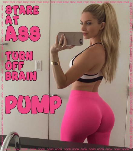 stare at ass turn off brain